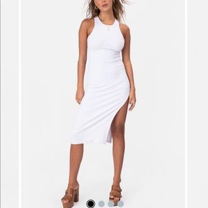 Adika White Bodycon Sun Dress